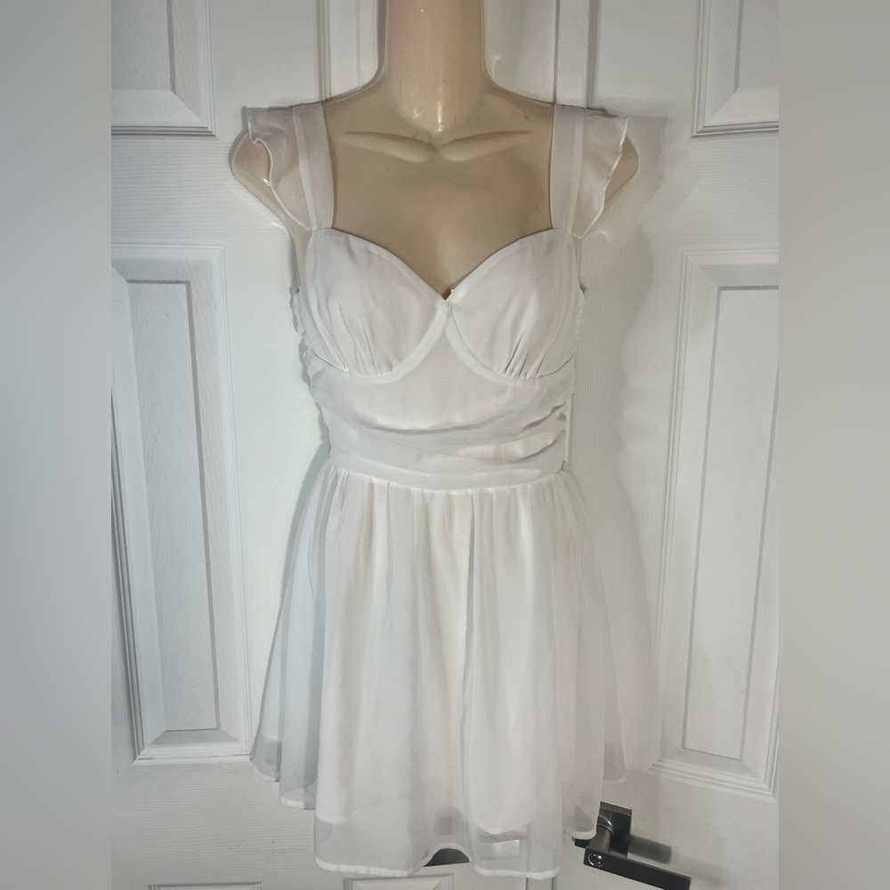 Princess Polly White Mini Dress